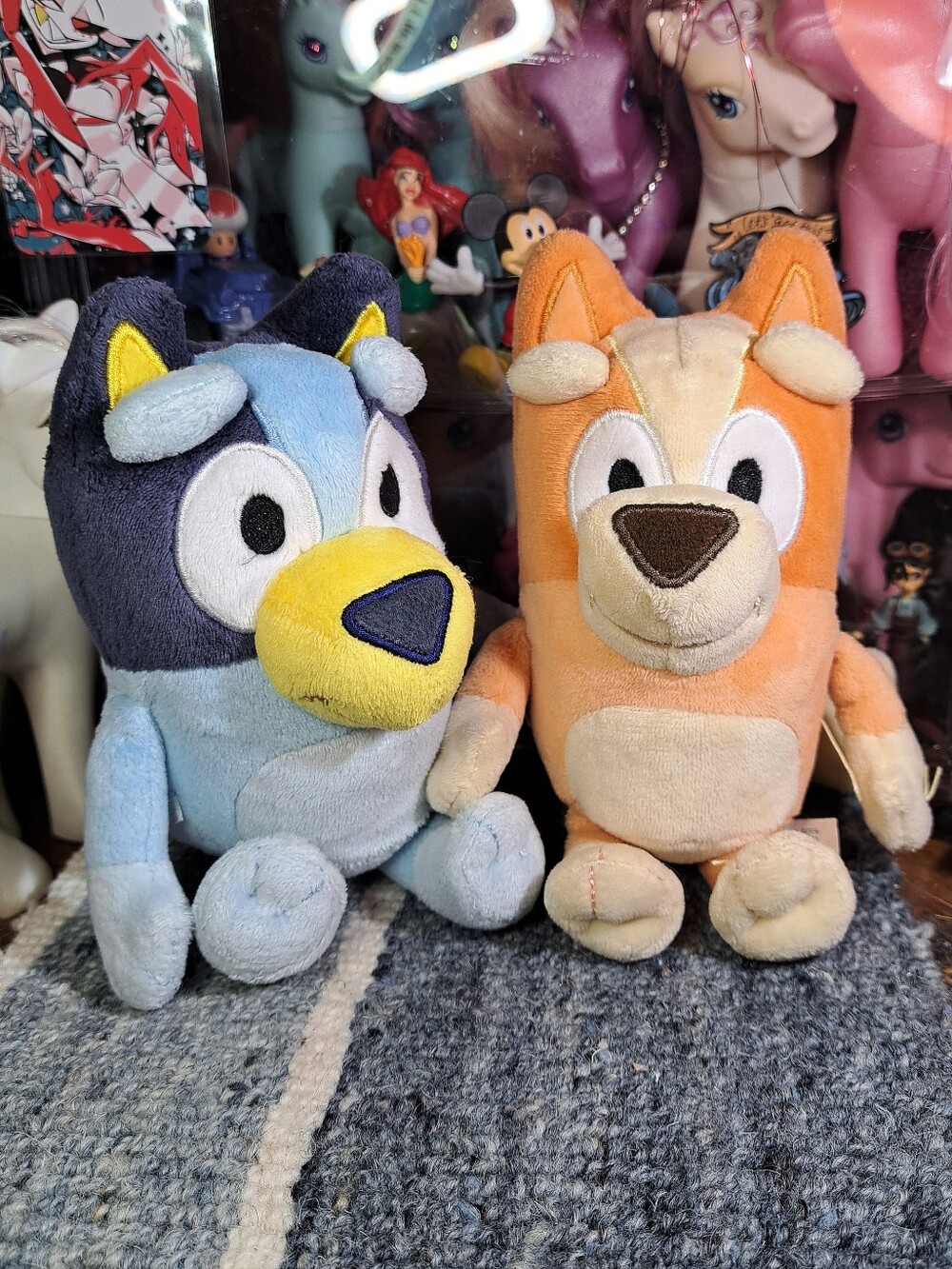 Bluey and Bingo Heeler Plushies Matching Set of Two